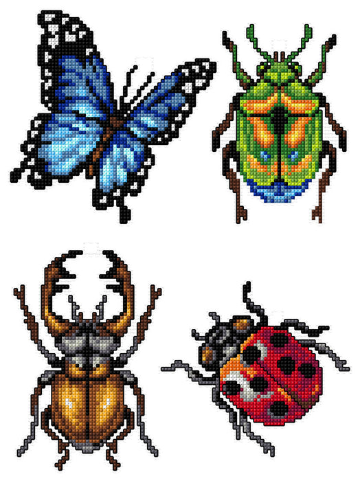 Cross Stitch Kit Bugs 145CS