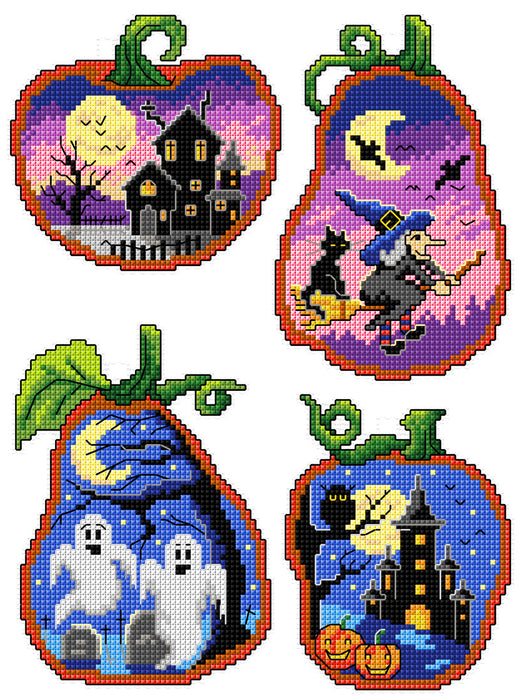 Cross Stitch Kit Halloween Scenes 147CS