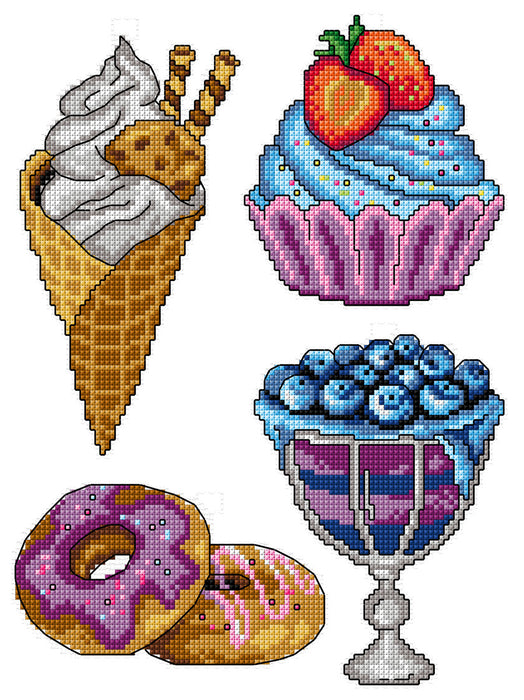 Cross Stitch Kit Sweets 148CS