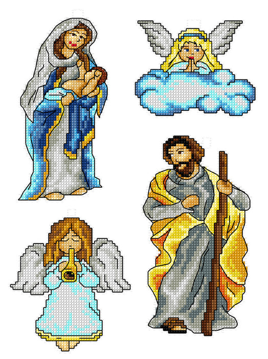 Cross Stitch Kit Nativity 153CS