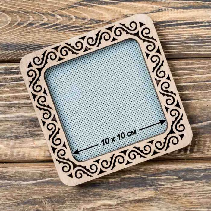 Magnetic embroidery hoops FLMP-002 (10*10 cm.)