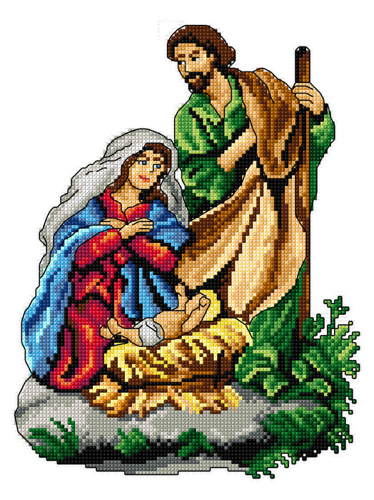 Cross Stitch Kit Birth of Christ 155CS