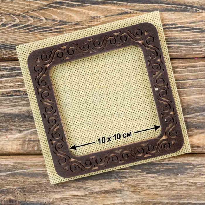 Magnetic embroidery hoops FLMP-006 (10*10 cm.)