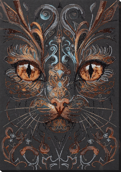 AB-900 Main Bead Embroidery Kit - The look of a witch