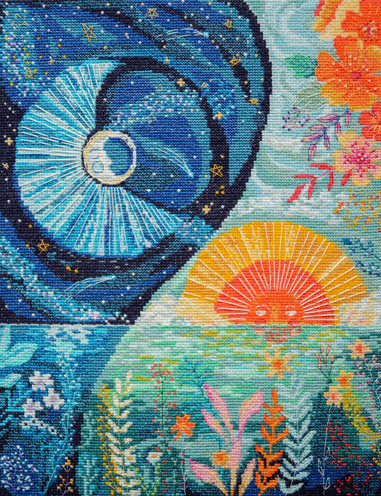 AH-206 Cross-stitch kits - Spring equinox