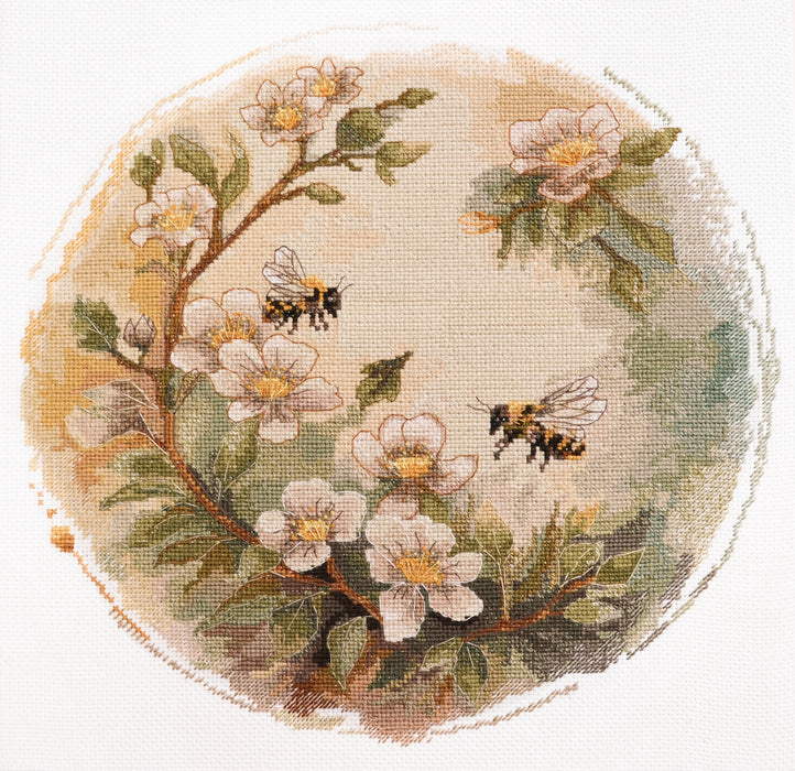 AH-207 Cross-stitch kits - Honey colors