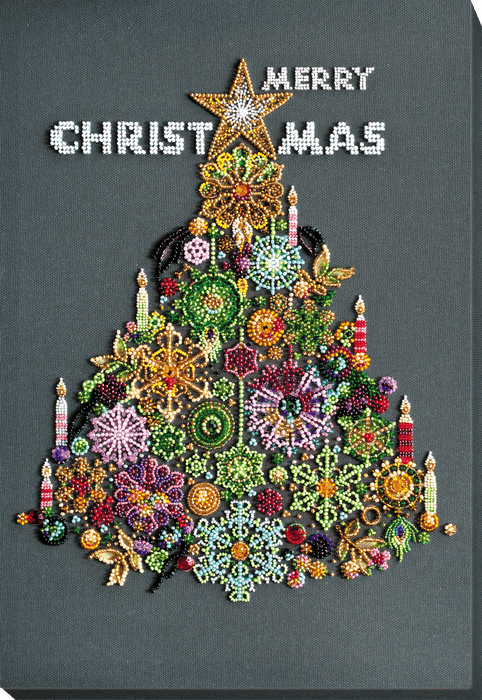 Bead Embroidery Kit - Golden lights AB-787
