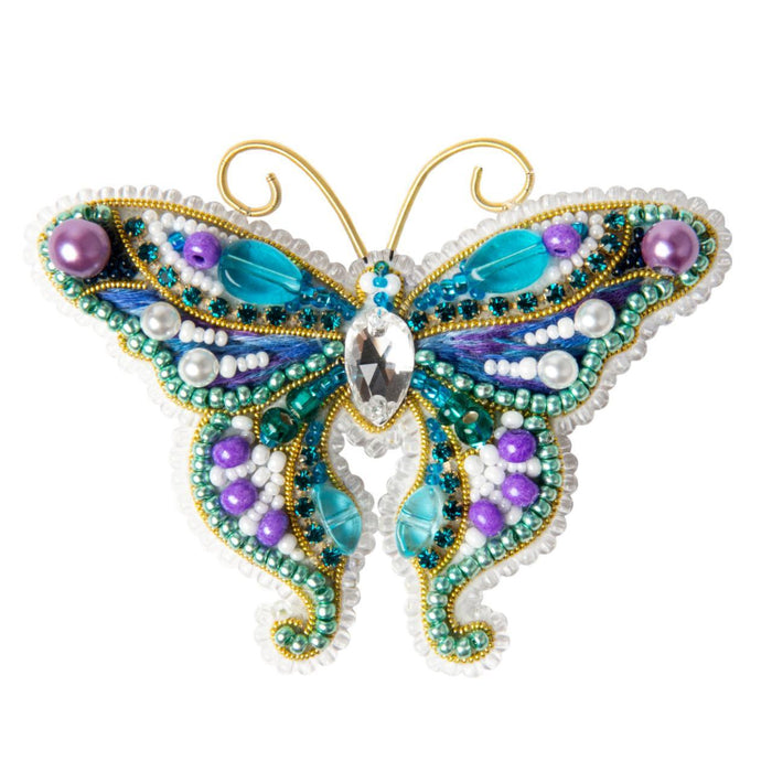 BP-344 Crystal Art Brooch Kit ''Butterfly''