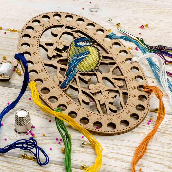 Blank for embroidery with thread on wood FLHW-014 - Wizardi