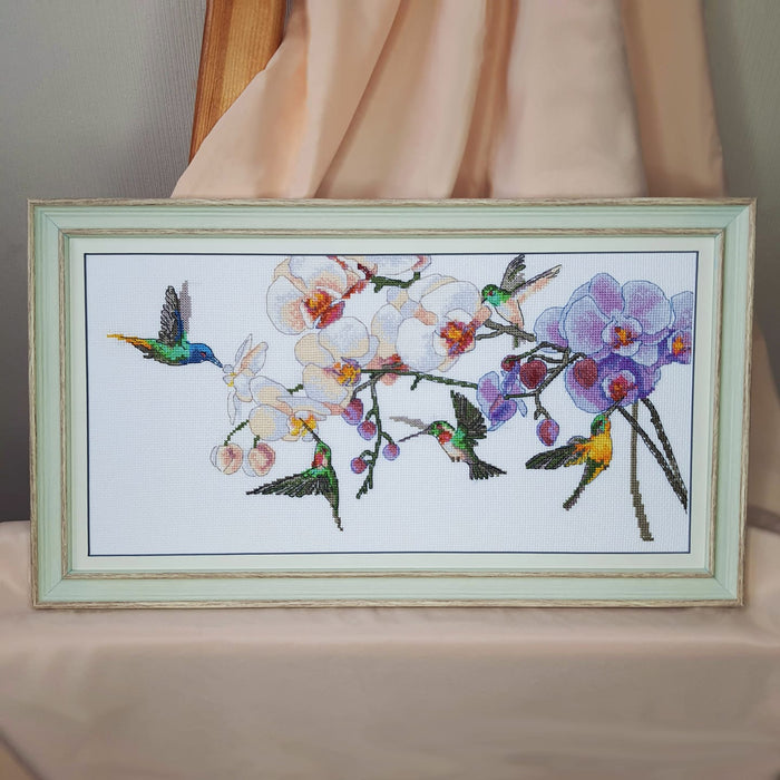 Cross-stitch kit M-449 "Tropical scent"