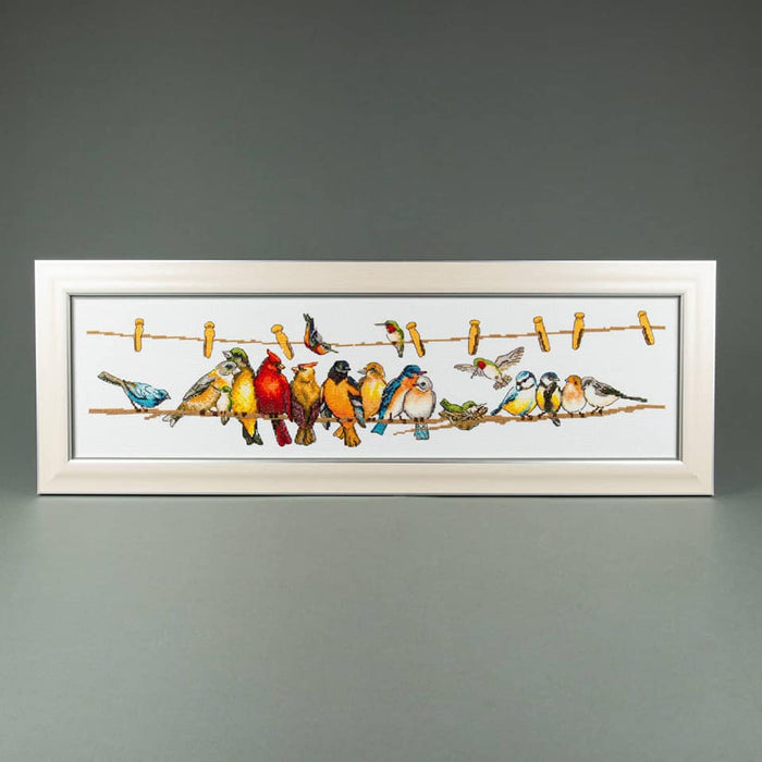 Cross-stitch kit M-472 "Warmer together"