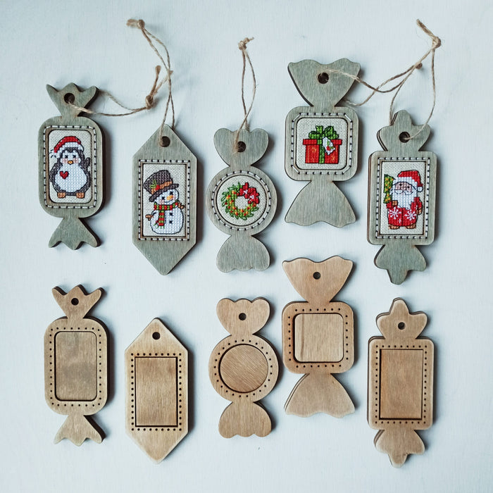 Sweets Cross-Stitch Frame Set DI-15/01