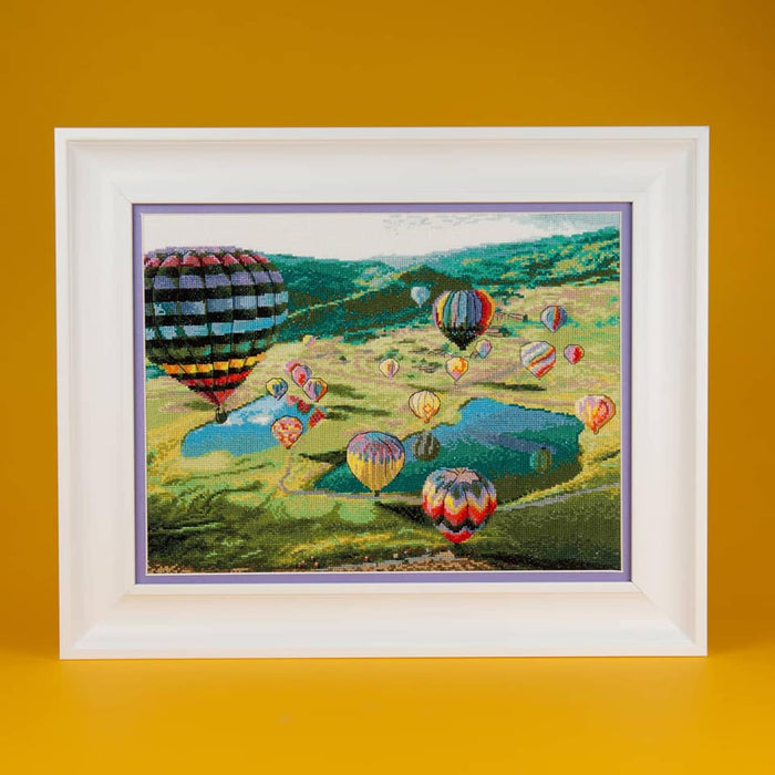 Cross-stitch kit M-443 Counted cross stitch kit "Balloons"