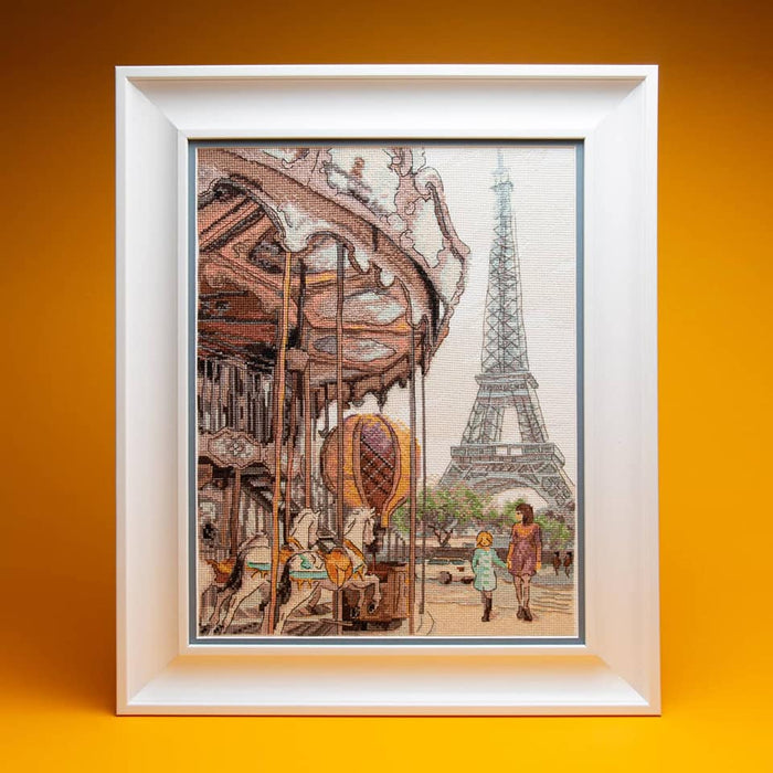 Cross-stitch kit M-479 "French carousel"