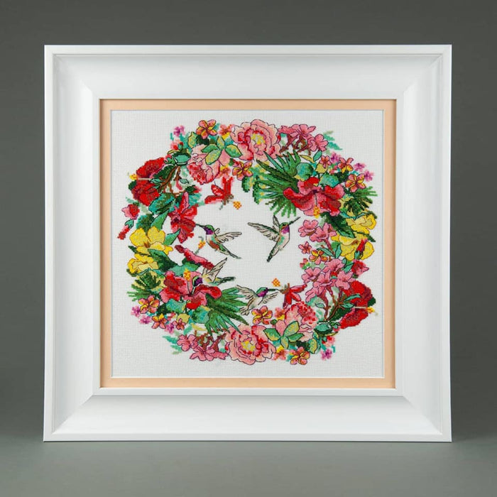 Cross-stitch kit M-440 "Tropical scent"