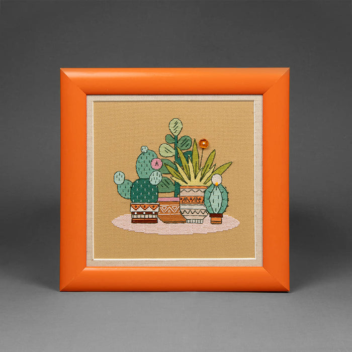BT-199 Counted cross stitch kit Crystal Art Triptych "Bright Mexico"