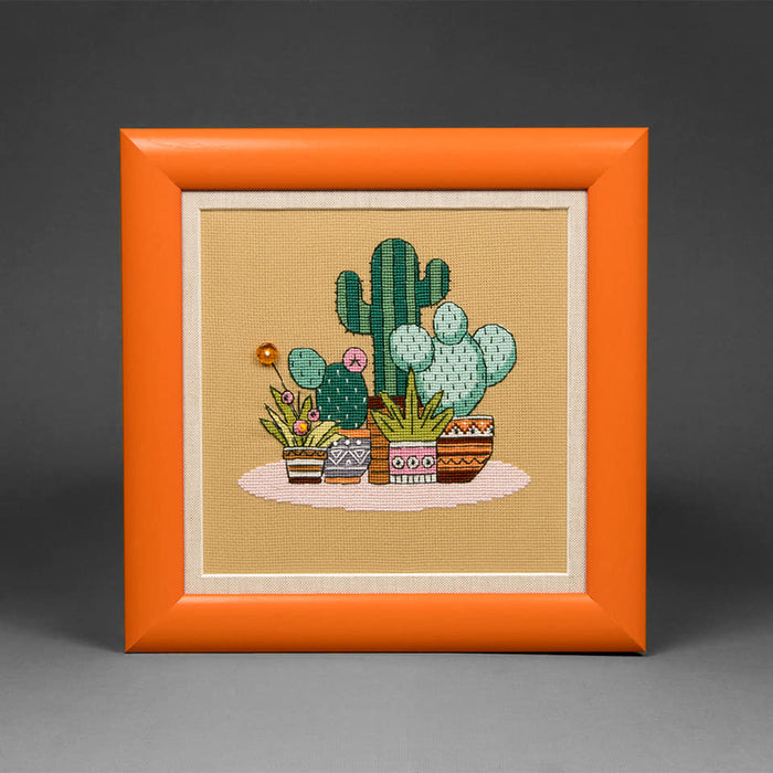 BT-215 Counted cross stitch kit Crystal Art Triptych "Bright Mexico"