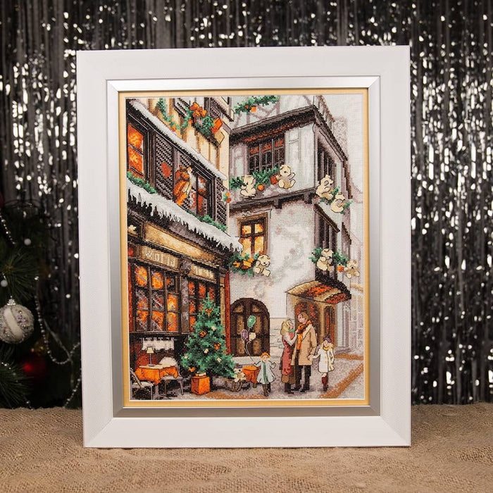 Cross-stitch kit M-478 "Looking for gifts"
