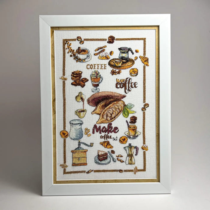 Cross-stitch kit M-495 "Delicious stories"