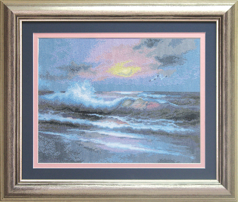 Cross-stitch kit No543 "Sea sunset"