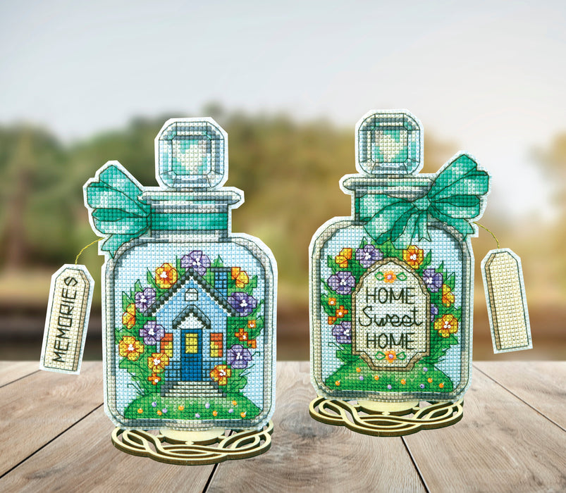 T-74 Counted cross stitch kit Crystal Art "Scent of life"