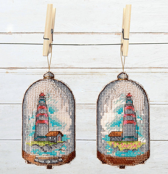 T-87 Counted cross stitch kit Crystal Art "In search of treasures"