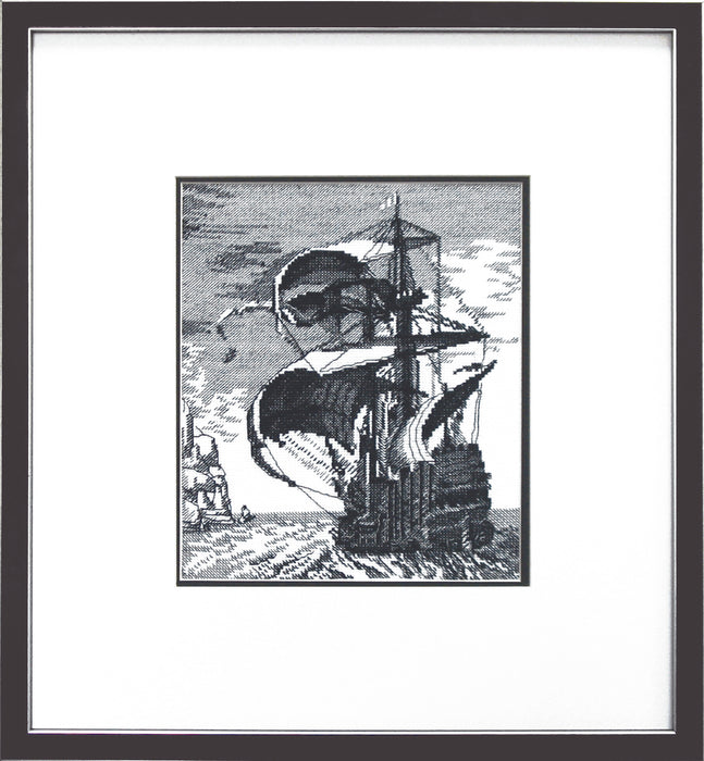 Cross-stitch kit A-118 "Ship"