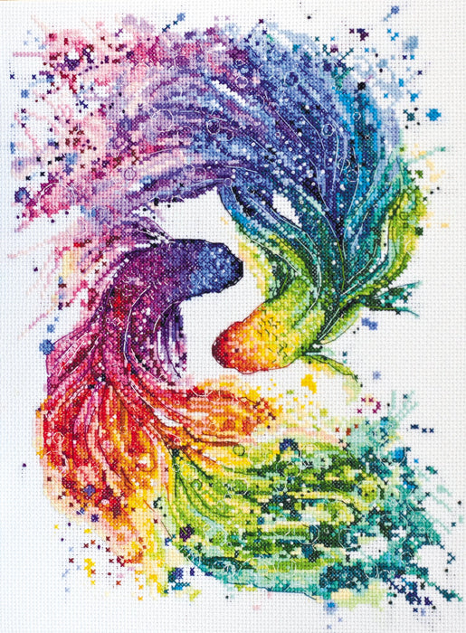 Cross-stitch kit Cha-cha-cha AH-092