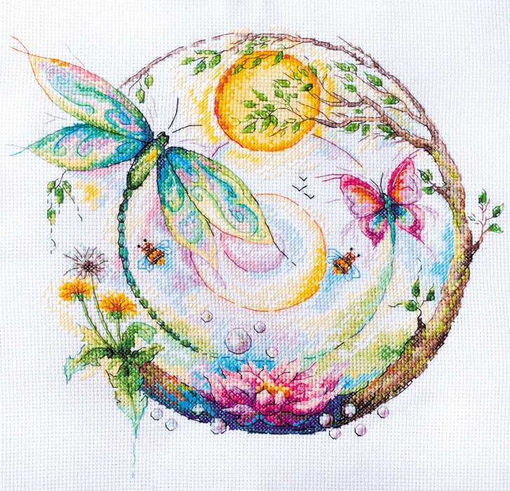Cross-stitch kit Color magic AH-135