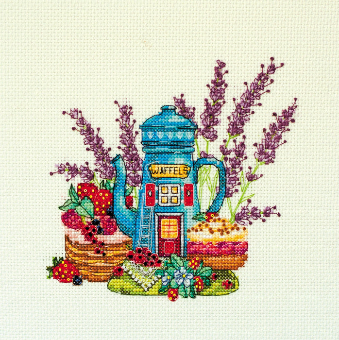 Cross-stitch kit Sweet morning AH-146