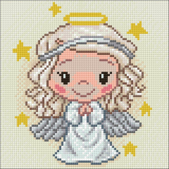 Diamond painting kit Angel Crafting Spark 7.9 x 7.9 in CS2557 - Wizardi