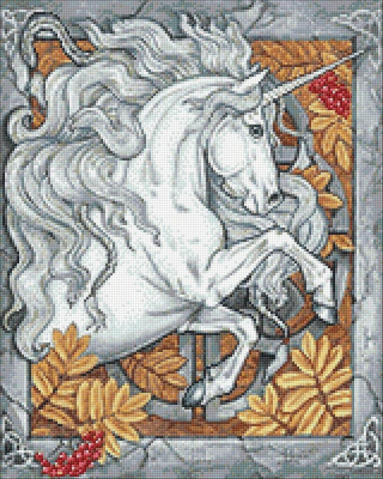 Autumn Unicorn CS2677 15.8 x 19.7 inches Crafting Spark Diamond Painting Kit - Wizardi