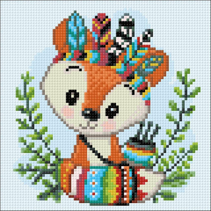 Indian Fox WD2532 7.9 x 7.9 inches - Wizardi