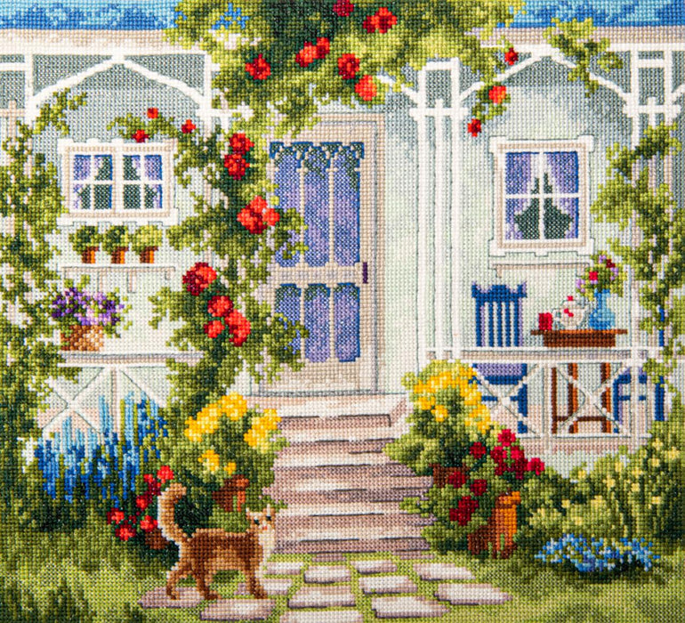 Counted cross stitch kit Terrace M-518