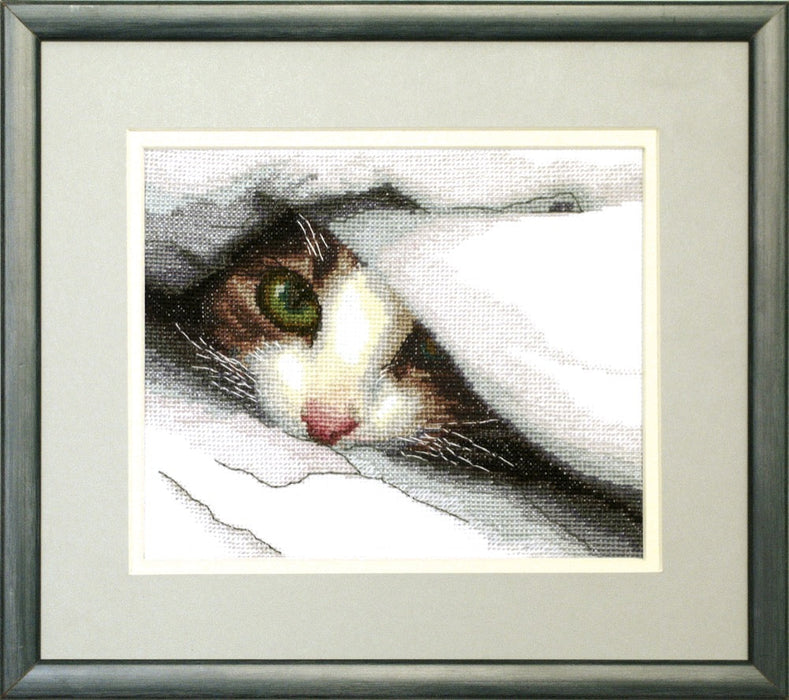 Cross-stitch kit M-91 "Hide and seek"