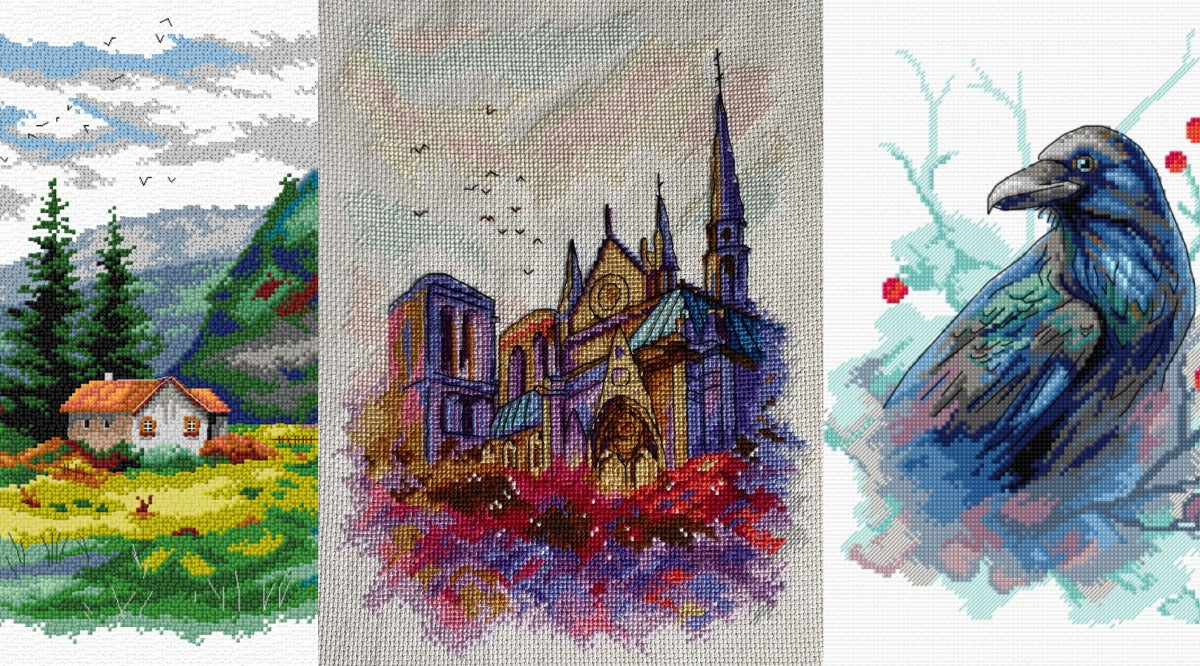 New Crafting Spark Cross Stitch Kits in Stock - May 2023