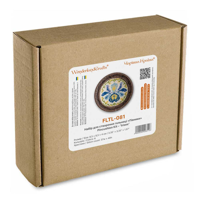 Pincushion Kit – Irises FLTL-081