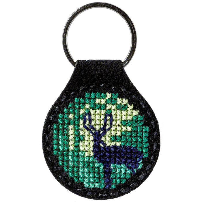 Cross-stitch kit on artificial leather FLHL-015