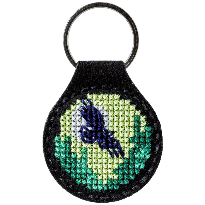 Cross-stitch kit on artificial leather FLHL-015