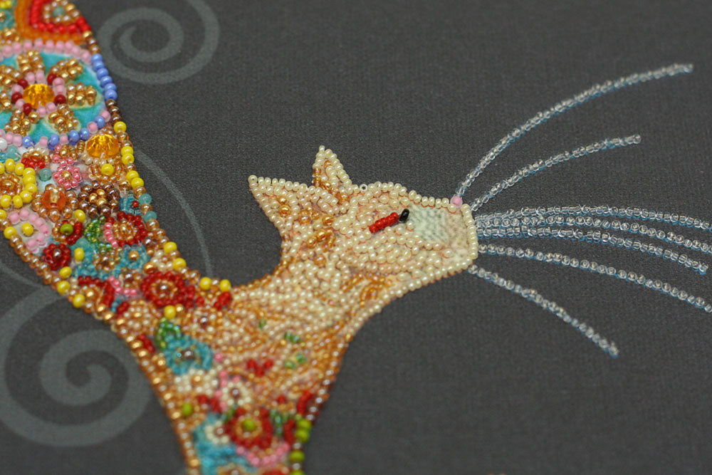 AB-791 Main Bead Embroidery Kit - Kitty