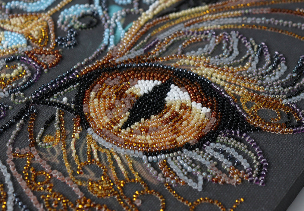 AB-900 Main Bead Embroidery Kit - The look of a witch