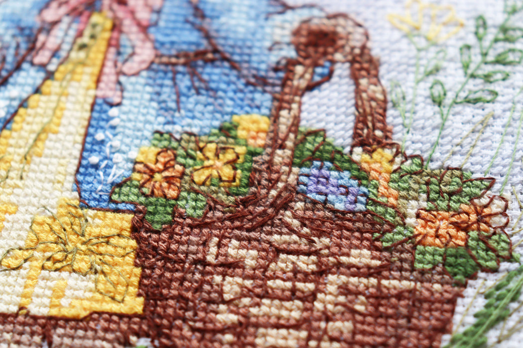 Cross-stitch kits Spring Bunny AH-200