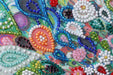 Colored Tail Paisley Peacock Mini Bead Embroidery Kit AM-187 - Wizardi
