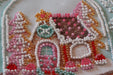 Cheerful House Gingerbread House Mini Bead Embroidery Kit AM-234 - Wizardi