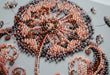 Weightless Tenderness Pink Dandelion Mini Bead Embroidery Kit AM-258 - Wizardi
