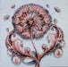 Weightless Tenderness Pink Dandelion Mini Bead Embroidery Kit AM-258 - Wizardi
