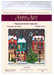 Holiday Town Christmas Village Mid-Sized Bead Embroidery Kit AMB-048 - Wizardi