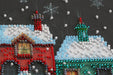 Holiday Town Christmas Village Mid-Sized Bead Embroidery Kit AMB-048 - Wizardi