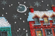 Holiday Town Christmas Village Mid-Sized Bead Embroidery Kit AMB-048 - Wizardi