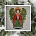 Guardian of the Christmas Miracle Angel Mid-Sized Bead Embroidery Kit AMB-114 - Wizardi